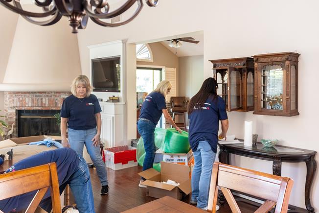 Caring Transitions team members at work